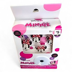 Disney Minnie Mouse Fairy String Lights LED Battery Operated 4.27 ft NIB