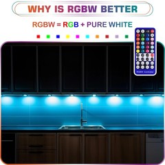 Lvyinyin Rgbww Led Closet Light Hutch Bookshelf Showcase Display Lighting Multi