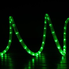Green LED Rope Lights 10′ 25 50 100 150ft, Indoor Outdoor Waterproof Christmas