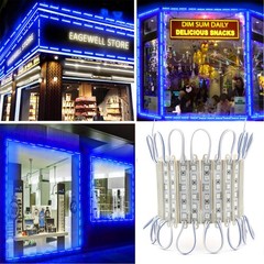 Bright IP65 Waterproof 5054 SMD 6 LED Module Light Window Store Front Lamp DC12V