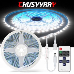 Super Bright Daylight White 2835 SMD 300 Led Light Strip IP67 waterproof 5M