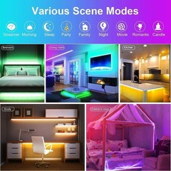 LED Light Strip 3528 RGB USB Waterproof SMD Flexible DIY for Room Cars Bar