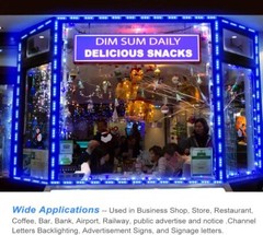 5050 SMD LED Module Light Storefront Window Sign Waterproof Sign Lamp Power Kits