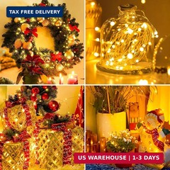 6 Pack Fairy Lights Battery Operated – 7ft 20 Led Twinkle Lights 3 Modes, Bulk M