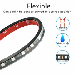 12V LED Strip Lights RGB 5050 LED Strips Remote Controller Color Changing Light