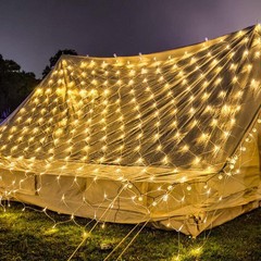 800 LED Fairy String Lights Home Net Curtain Mesh Christmas Party Wedding Decor