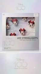 Disney 18 LED String Lights Minnie , Battery Operated (NEW) 100