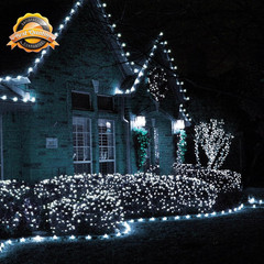 Outdoor Christmas String Lights, 1000 LED 328 FT Plug in Fairy Light with Remote