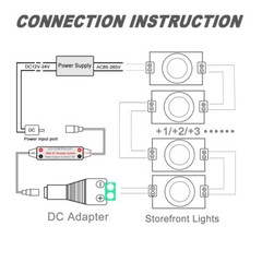 20~200PCS COB Module LED Light IP65 Waterproof Super Bright Sign Lamp DC 12V