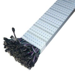 50x SMD 5050 Hard Rigid Strip Light Bar Lamp DC12V Non-waterproof 1m/40in 72leds