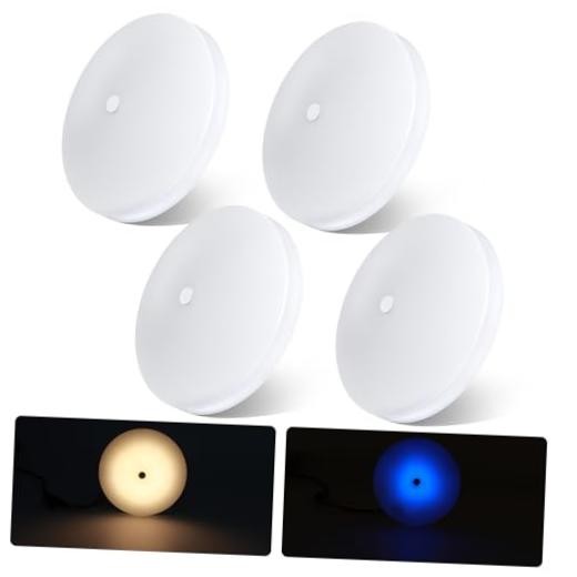 RV LED Ceiling Dome Light w/Switch 4.5” RV Lights Interior 12V 3000K 4-Pack
