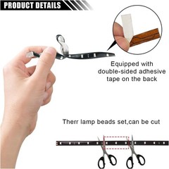 Bright 6PCS LED Underglow Strip Lights – Perfect for Cars & Boats – Easy Install