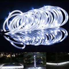 50/100/200/300 LED Solar Rope Lights for Camping Fence Patio Garden Decoration