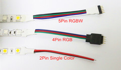 Color LED Strip Lights, Smart Light with IR Remote Control, RGB LED 1ROLL16.4ft