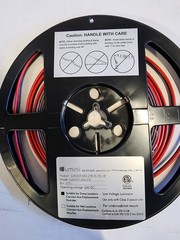 Luminii 10ft LED Strip Light 24V 2700K Warm White Under Cabinet Tape Light