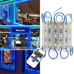 Blue 20-400pcs 5050 5054 SMD LED Module Light Storefront Window Letter Sign Lamp