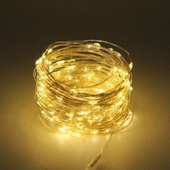 100/200 LED Solar Fairy String Light Copper Wire Outdoor Waterproof Garden Decor
