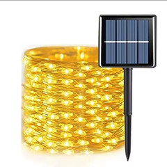 Outdoor Solar Fairy Lights String Copper Wire Waterproof Garden Decor 100/200LED