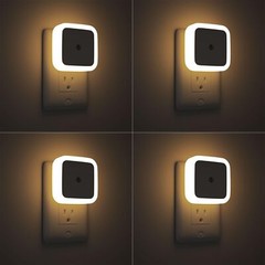 Sujeet Night Light, Night Lights Plug into Wall 4-Pack, Nightlight Plug in Ni…