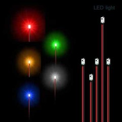 10pcs DIY Light Wired Flashing Led SMD 3V/12V Lamp For Toys Lighting