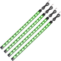 Green Led Strip Lights for Cars, 10.6 inch 27CM 5050 15 SMD Waterproof Car Under