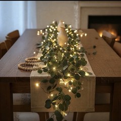 Twinkling Tree Fairy Light Olive Vine Tree Garland Waterproof Decoration 96 LEDs