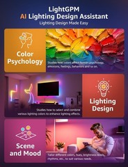 NEW N1 AI Smart RGB Rope Lights Music Sync App Control WiFi Bluetooth LED Strip