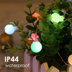 50 LED String Fairy Lights Color Changing Waterproof Round Ball Blubs Party Lamp