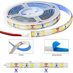5M 5630 300LEDs Super Bright LED Strip Lights Flexible Cuttable Tape Lamp DC12V