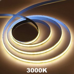 12V COB LED Strip 3/5/8mm Tape Lights Bedroom Kitchen Under Cabinet Home Decor