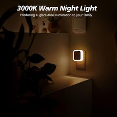 Sujeet Night Light, Night Lights Plug into Wall 4-Pack, Nightlight Plug in Ni…