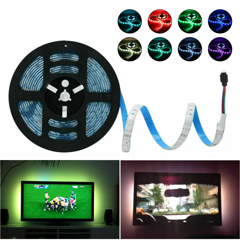 LED Strip Light RGB Tape Flexible Tape TV Backlight Lamp 5/12/24V Room Light
