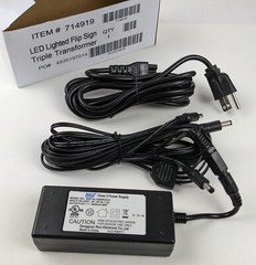 18ft/5.5m Pautix Strip Lights COB LED 6000K 12Vdc Daylight White w/Power Supply