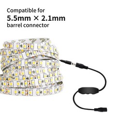 2 Pack LED Strip Lights Dimmer Switch DC12V-24V LED Brightness Adjustable Con…