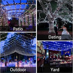 LED Solar String Light Outdoor Twinkle Light For Garden Wedding Party Tree Decor