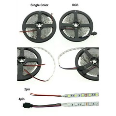 5M 300 LED Strip Light SMD RGB Plastic Adults Corded Connector Tape Lamp Decor