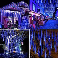 Meteor Shower Lights Outdoor Christmas Lights UL Certified Falling Rain Drop Sno