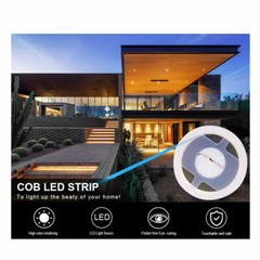 Nature White 4000k Flexible Bar RA90 DC 12/24V 320/480/528 COB LED Strip Light