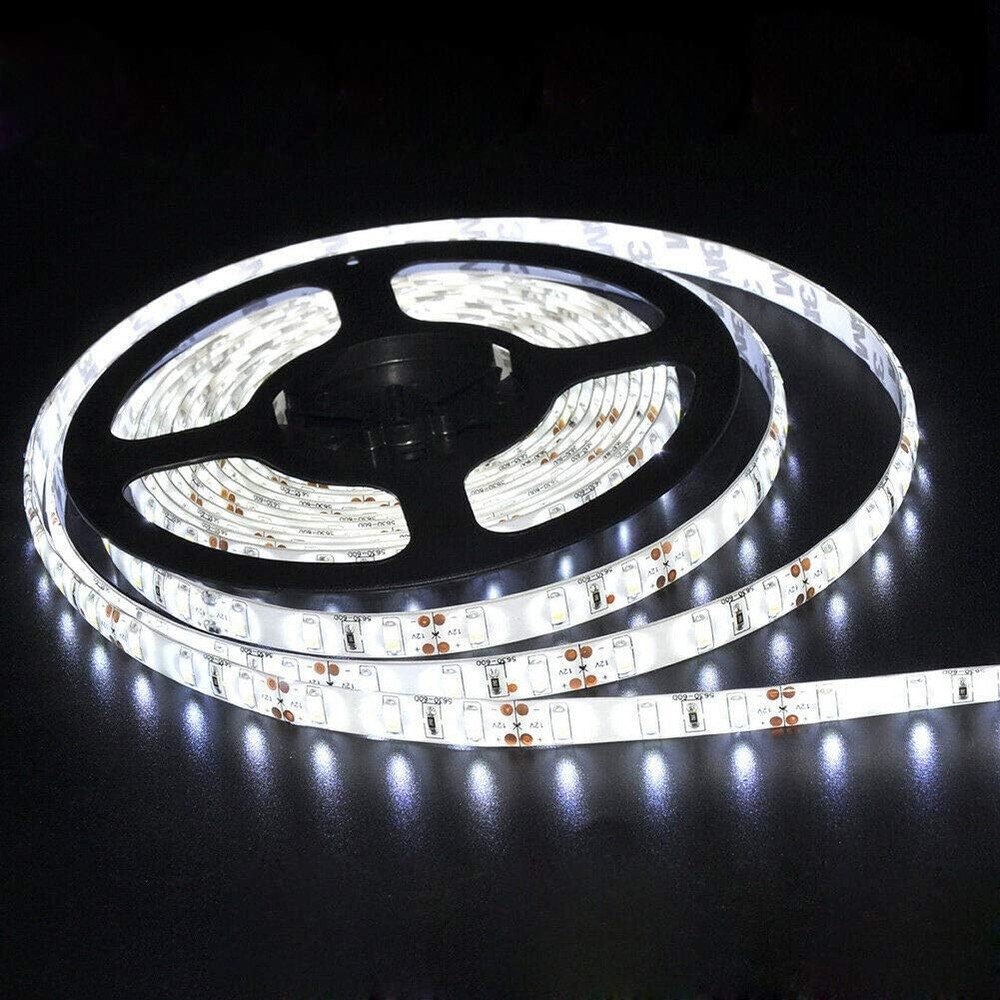 5M 5630 300LEDs Super Bright LED Strip Lights Flexible Cuttable Tape Lamp DC12V