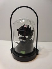 Halloween Rose Ghost Eye Lamp Portable Pendulum Eyeball Glass Dome New