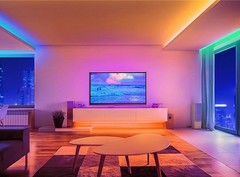 110V 360° Round Neon LED Strip Light Waterproof IP68 Underwater Boat US Plug