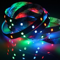 USA Bright 12V 5M 16.4ft 3528 5050 5630 RGB SMD 300 LED Flexible Strip light