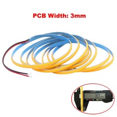 12V COB LED Strip 3/5/8mm Tape Lights Bedroom Kitchen Under Cabinet Home Decor