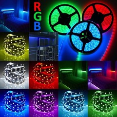 5M 300 LED Strip Light SMD RGB Plastic Adults Corded Connector Tape Lamp Decor