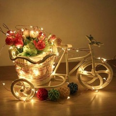 100-300 LED Solar Fairy String Light Copper Wire Outdoor Waterproof Garden Decor