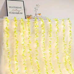 2M 20LED Willow Curtain String Lights Battery Copper Wire Home Decoration