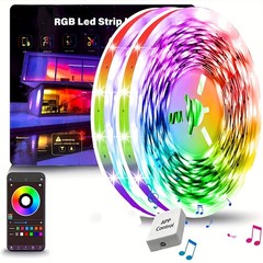 314.96inch Smart RGB LED Light Strip With App Control, Music Sync Color Changing