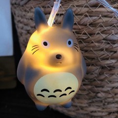 Grey Cat 10LED String Night Light Battery Powered Kids Room Decor 1.65m 1 PCS