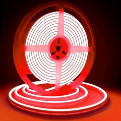 DC12V SMD2835 Flex LED Neon Rope Lights Strip Silicone Tube KTV Car Boat Decor