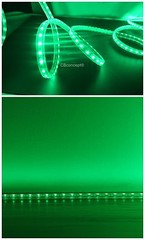 UL Listed,6.6 Feet,GREEN,Dimmable,Super Bright 1800 Lumen 120Volt Flat LED Strip